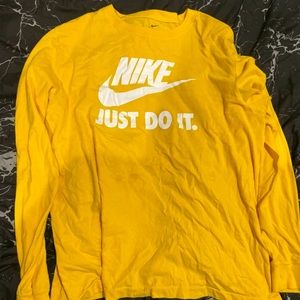 Yellow Nike Long Sleeve